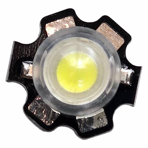 Soczewka Kolimator soczewki do diod Power LED 13 mm - kąt skupiania 90 stopni